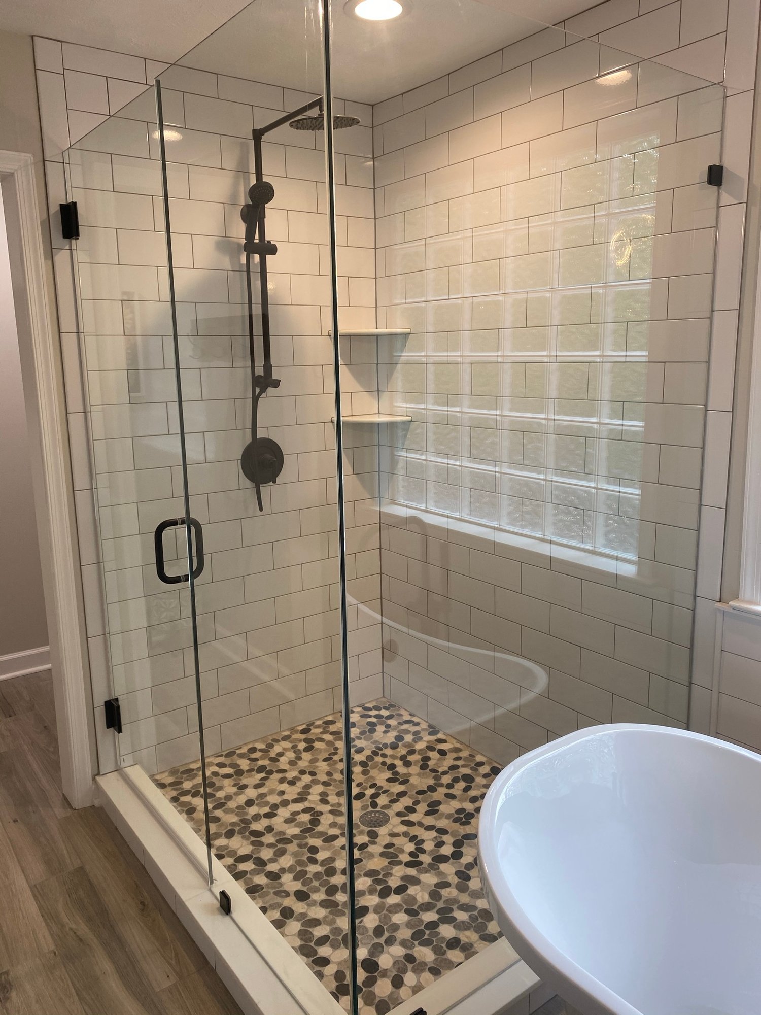 Virginia-bathroom-renovation-subway-tile-black-hardware